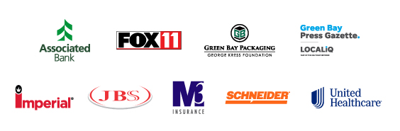 Golden Apple Major Sponsors are Associated Bank, Fox 11, Green Bay Packaging George Kress Foundation, Green Bay Press-Gazette, Imperial Supplies, JBS, M3 Insurance, Schneider and UnitedHealthcare