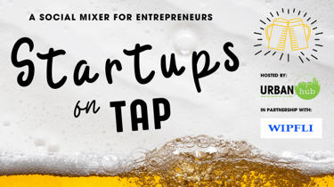 Startups On Tap website banner (675 × 379 px)