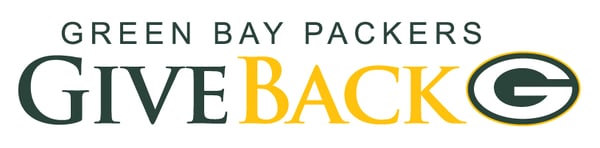 Green Bay Packers Give Back logo - large