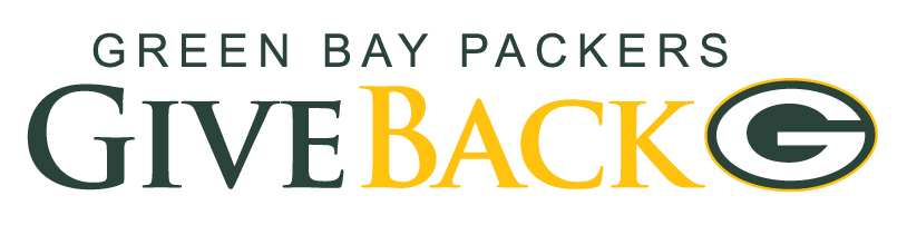 Green Bay Packers Give Back logo - large