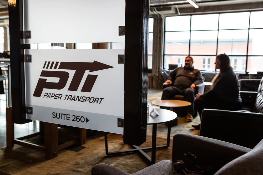 Paper Transport lounge