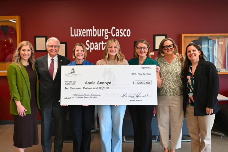 Luxemberg-Casco Student Awarded Brian LaViolette Scholarship of Excellence